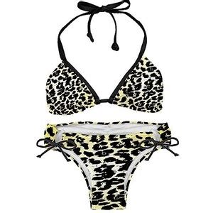 Suojapuku Bikini Da Donna Costume Da Bagno A Due Pezzi Leopardato