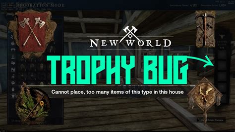 Amazon New World Trophy Bug New World Season 4 Bug Youtube