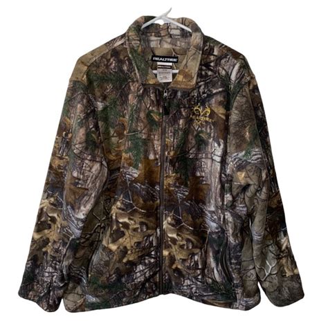 Realtree Jackets Coats Realtree Camo Fleece Jacket Xl 464 Poshmark