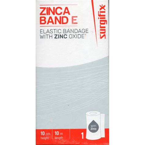 Benda Elastica Zinco Zincabend Cm 10 X 10 Mt