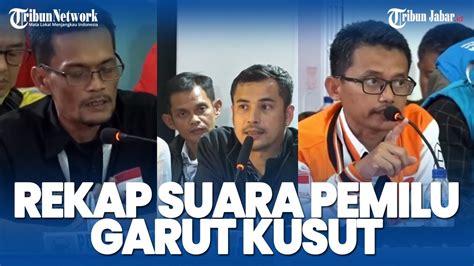 PLENO KPU Jabar Untuk Pemilu Di Garut Ditunda Imbas Sirekap Bermasalah