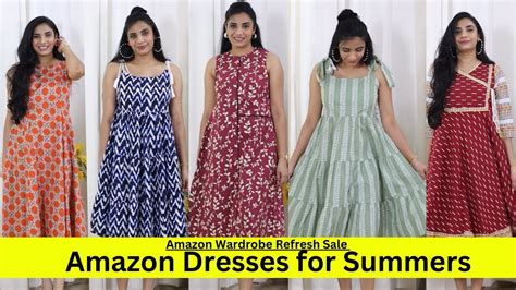 Amazon Summer Dresses Haul Super Quality Dresses Under 800 Aanchal