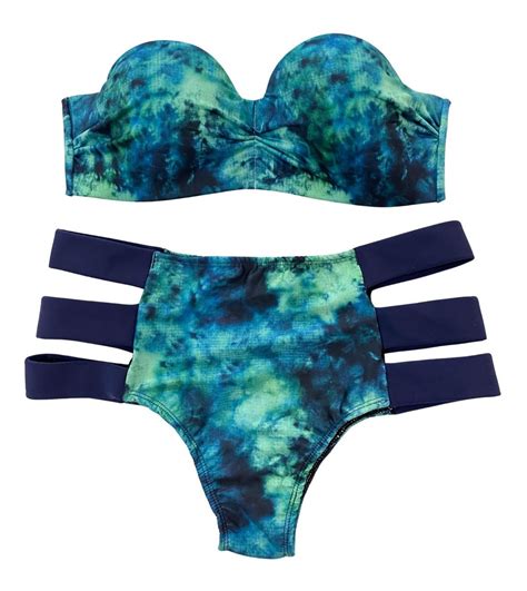 Biquini Tomara Q Caia Calcinha Hot Pant Cintura Alta Parcelamento Sem Juros