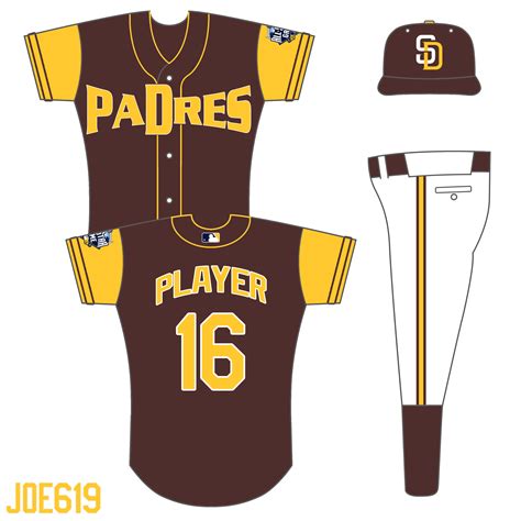 My concept of the Padres 2016 uniforms : r/Padres