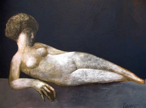 Reclining Nude Painting By Victor Tkachenko Saatchi Art
