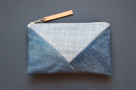 Косметичка из джинса - 89 фото