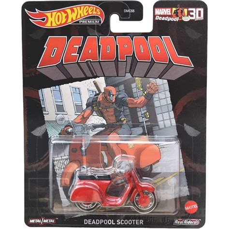 ホットウィール マテル ミニカー DMC55 Hot Wheels Deadpool Scooter マニアックス Yahoo 店 通販 Yahoo ショッピング