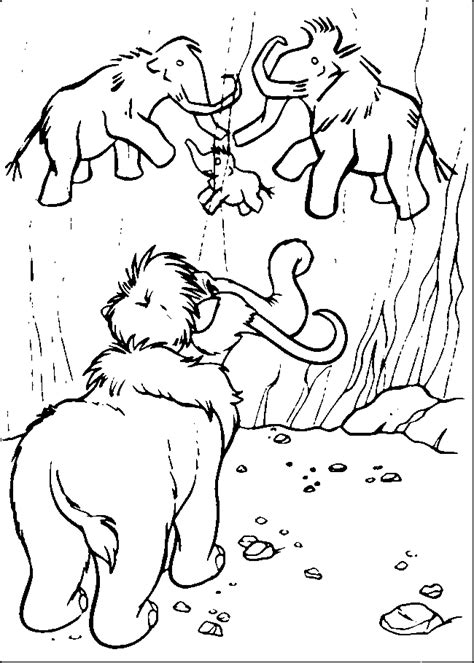 Ice Age 3 Coloring Pages - Coloring Home