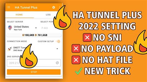 How To Set Ha Tunnel Plus 2022 Without SNI Or Hat Files New Best Trick