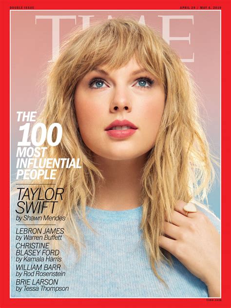 Taylor Swift - TIME100 Magazine April/May 2019 • CelebMafia