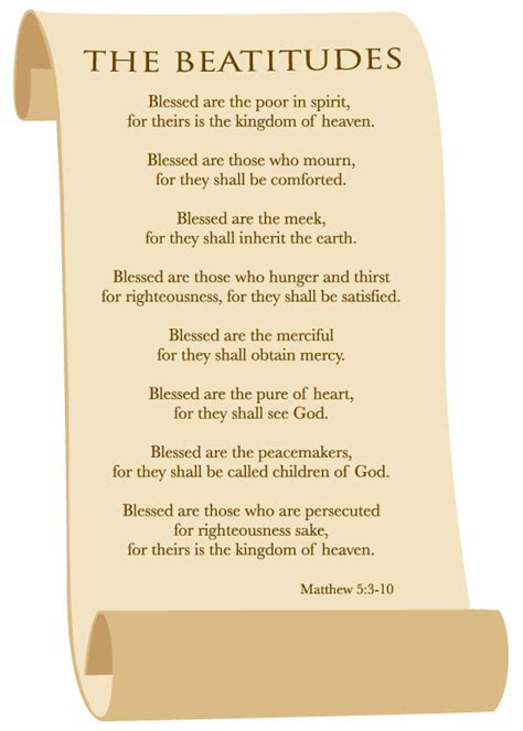 Beatitudes {matthew 5 1 12}