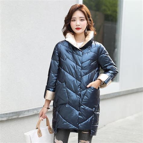 Cheap Plus Size Autumn Winter Fashion Women Casual Thick Warm Coat Pure