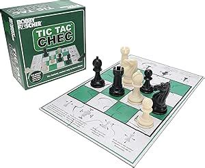 amazoncom bobby fischer tic tac chec  player chess strategy game