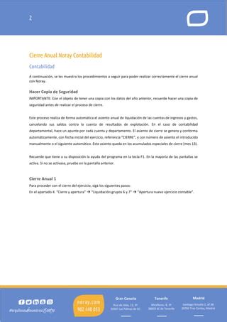 Cierre Anual Noray Contabilidad PDF