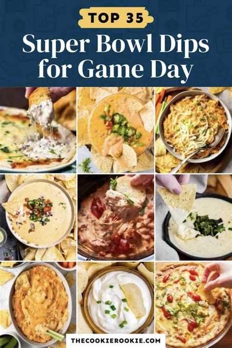 35+ Super Bowl Dips for Game Day - The Cookie Rookie®