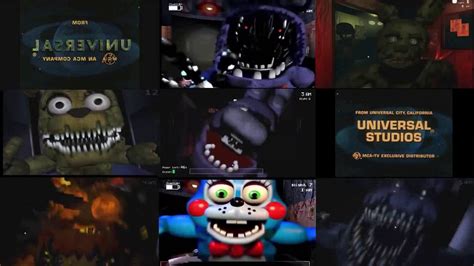 Freddy Bonnie Chica Foxy Universal Television Has A Sparta No Bgm Remix