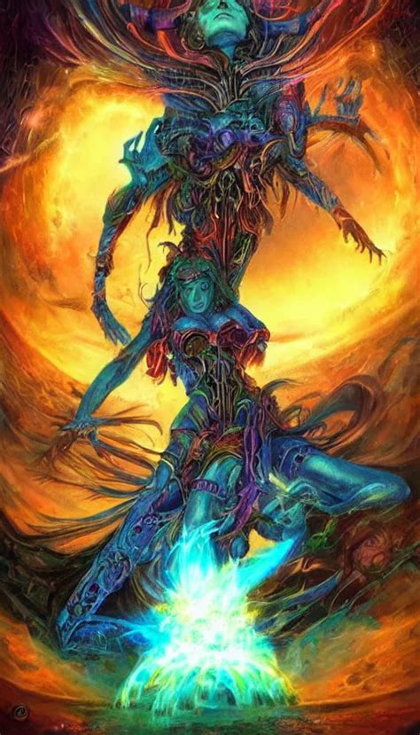 Psytrance Artwork From Magic The Gathering Stable Diffusion Openart