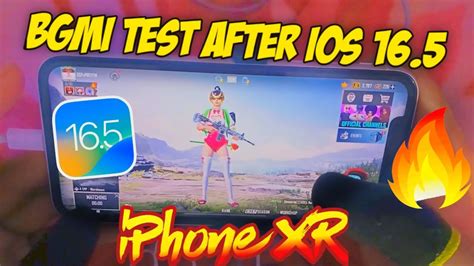 Iphone Xr Bgmi Test After Ios Does Xr Lagging After Update