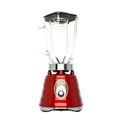 Liquidificador Oster Clássico 127V Vermelho 600W Jarra de Vidro 1 25