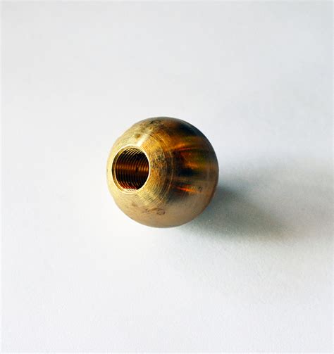 Solid Brass Turned Ball 5 8 1 4 20