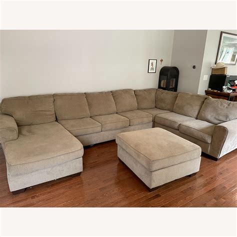 Ashley Furniture Five Piece Sectional Sofa - AptDeco