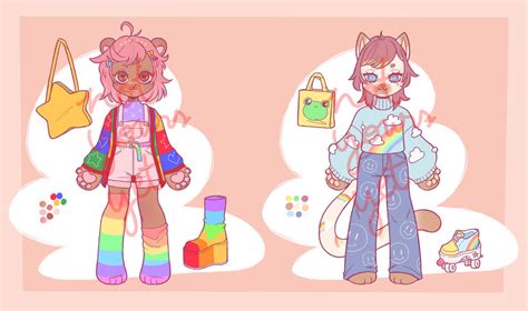 Kidcore Inspired Adopts By Saralvck On Deviantart