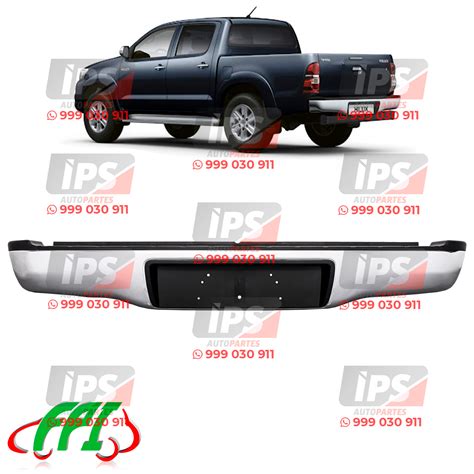 Parachoque Posterior Toyota Hilux Vigo Ips Autopartes