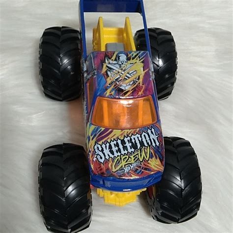 Mattel Toys Nwot Skeleton Crew Hot Wheels Monster Truck Scale Mattel Poshmark
