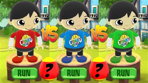 Tag With Ryan Red T Shirt Ryan Vs Green T Shirt Ryan Vs Blue T Shirt