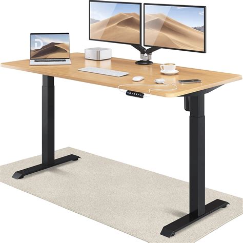 Desktronic Homeone Bureau Assis Debout Lectrique Bureau R Glable