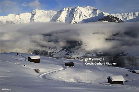 Winter Chalets On Mountain High-Res Stock Photo - Getty Images