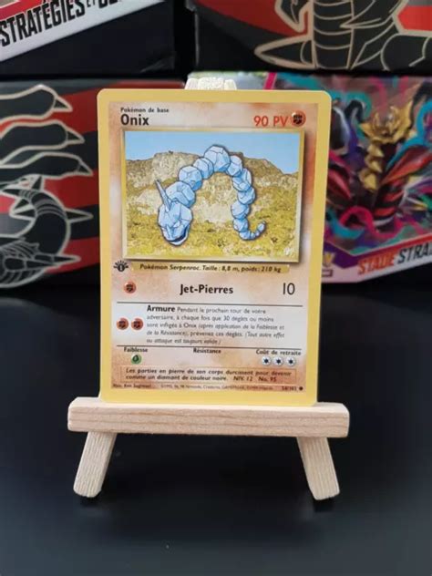 Carte Pok Mon Onix Dition Set De Base Eur