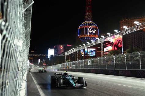 Some Formula 1 fans are suing the group after an hours-long Las Vegas race delay : NPR