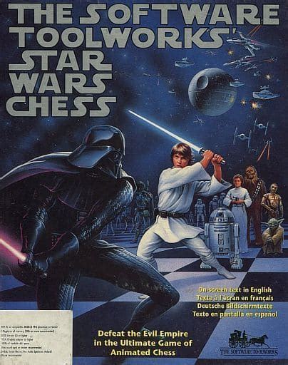 Star Wars Chess Ibm Ms Dos Dos V Pc At