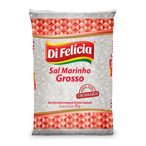 SAL MARINHO GROSSO CHURRASCO IODADO DI FELICIA 30X1KG Di Felicia