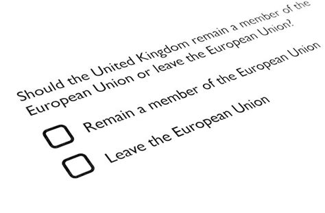 Premium Photo Brexit Referendum In Uk