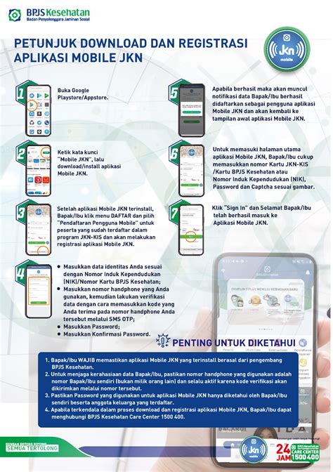 Flyer Mobile Jkn Information Penting Untuk Diketahui Petunjuk