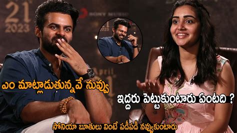 See How Hilarious Fun With Sonia And Sai Dharam Tej Virupaksha