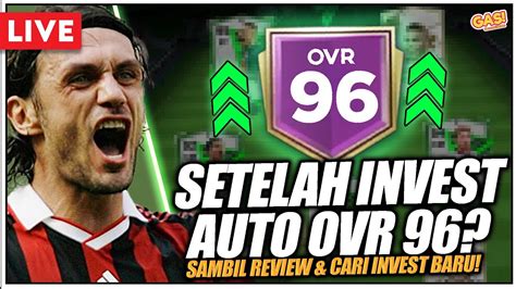 Setelah Invest Auto Ovr Sambil Review Skuad Dan Cari Invest Baru