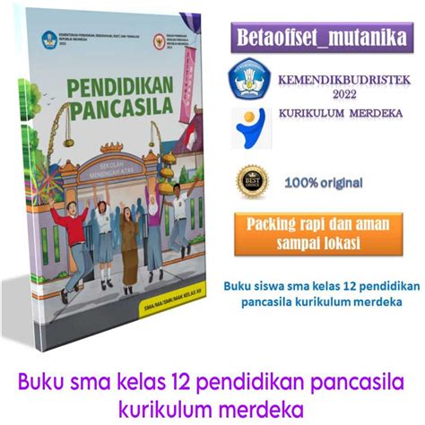 Jual Buku Sma Ma Smk Pkn Ppkn Kelas Xii Pendidikan Pancasila