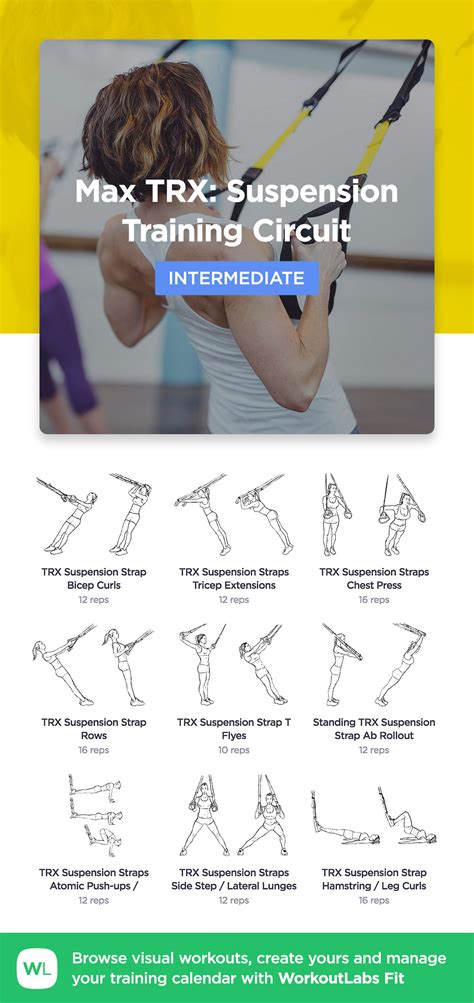 Max Trx Suspension Training Circuit · Workoutlabs Fit