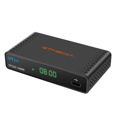 GTMEDIA V7 S5X DVB S DVB S2 S2X H 265 1080P HD Satellite TV Receiver