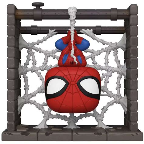 Фигурка Funko POP! Deluxe Bobble Marvel Spider-Man (Webbed): купить в ...