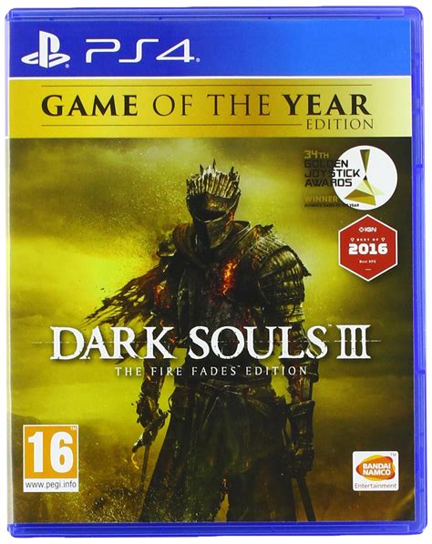 Dark Souls III The Fire Fades Game Of The Year (GOTY) PS4 Game – RAUFSTORE