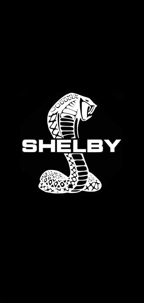 SHELBY LOGO WALLPAPER | Shelby logo, Ford mustang logo, Ford mustang ...