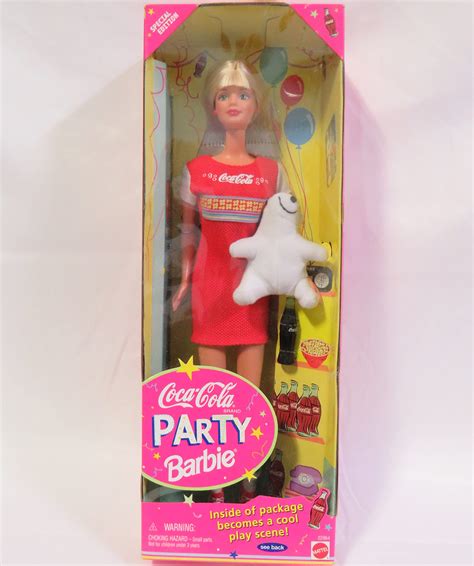 Barbie Coca Cola Party Barbie Mattel Atelier Yuwa Ciao Jp