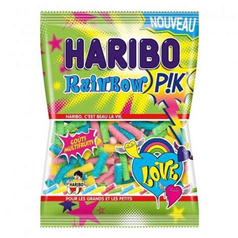 Sachet De Bonbons Haribo Rainbow Pik Pas Cher Badaboum