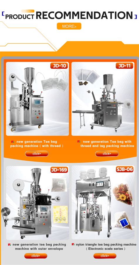 Automatic Herbal Tea Bag Inner And Outer Bag Packing Machine Dry Tea