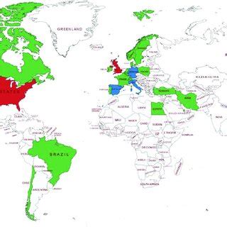 The countries of editorial board members. | Download Scientific Diagram