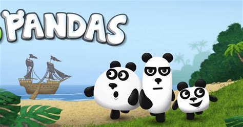 3 Pandas Games - Play for Free